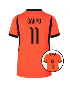 Billige Fotballdrakt Nederland Cody Gakpo #11 Replika Hjemmedrakt Dame VM 2026 Kortermet Billige Fotballdrakt Nederland Cody Gakpo #11 Replika Hjemmedrakt Dame VM 2026 Kortermet